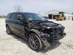Salvage cars for sale from Copart Cicero, IN: 2018 Dodge Durango GT