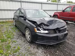 Salvage cars for sale from Copart Albany, NY: 2017 Volkswagen Jetta S