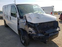 Salvage trucks for sale at Indianapolis, IN auction: 2017 Chevrolet Express G3500