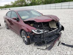 Chrysler salvage cars for sale: 2015 Chrysler 200 S