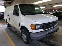 Salvage trucks for sale at Dyer, IN auction: 2006 Ford Econoline E250 Van