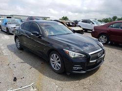 Salvage cars for sale from Copart Kansas City, KS: 2015 Infiniti Q50 Base