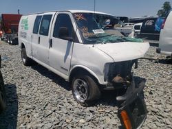 Vehiculos salvage en venta de Copart Dunn, NC: 2000 GMC Savana G3500