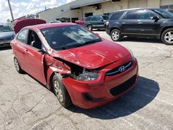 Salvage cars for sale from Copart Dyer, IN: 2016 Hyundai Accent SE