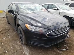 Salvage cars for sale from Copart Chicago Heights, IL: 2017 Ford Fusion SE