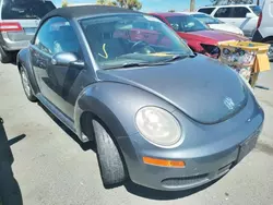 Salvage cars for sale from Copart Antelope, CA: 2007 Volkswagen New Beetle Convertible Option Package 1