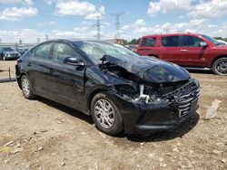 Salvage cars for sale at Elgin, IL auction: 2018 Hyundai Elantra SE