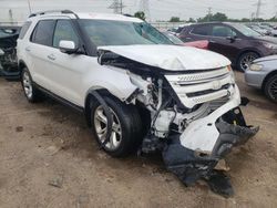 Salvage cars for sale from Copart Elgin, IL: 2013 Ford Explorer Limited