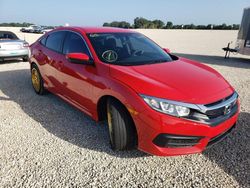 Honda salvage cars for sale: 2017 Honda Civic LX