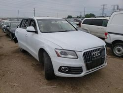 Salvage cars for sale from Copart Elgin, IL: 2015 Audi Q5 TDI Premium Plus