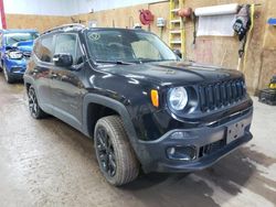 Salvage cars for sale from Copart Kincheloe, MI: 2017 Jeep Renegade Latitude