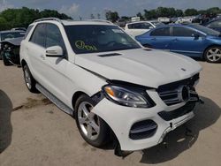 Salvage vehicles for parts for sale at auction: 2017 Mercedes-Benz GLE 350