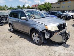 Subaru salvage cars for sale: 2010 Subaru Forester 2.5X Limited