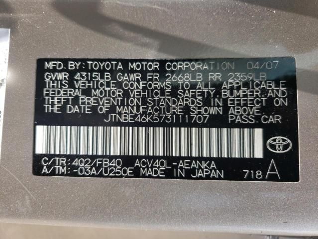 2007 Toyota Camry CE