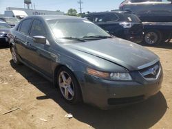 Salvage cars for sale at Dyer, IN auction: 2005 Acura TL