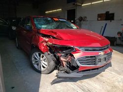 Salvage cars for sale from Copart Angola, NY: 2016 Chevrolet Malibu LT