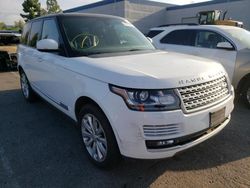 Salvage cars for sale from Copart Rancho Cucamonga, CA: 2014 Land Rover Range Rover HSE