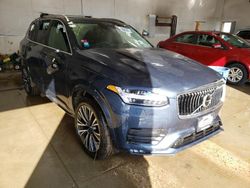 Salvage cars for sale at Portland, MI auction: 2022 Volvo XC90 T6 Momentum