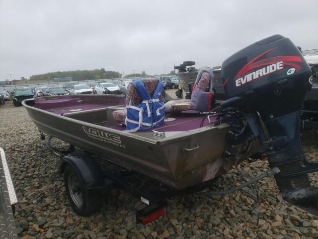 2001 Lowe Boat With Trailer