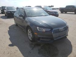 Salvage cars for sale from Copart New Orleans, LA: 2018 Audi A4 Premium