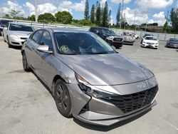 Salvage cars for sale from Copart Miami, FL: 2022 Hyundai Elantra SEL