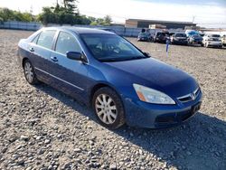 Salvage cars for sale from Copart Windsor, NJ: 2006 Honda Accord EX