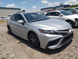 Salvage cars for sale at Hueytown, AL auction: 2021 Toyota Camry SE