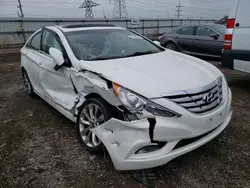 Salvage cars for sale at Dyer, IN auction: 2012 Hyundai Sonata SE