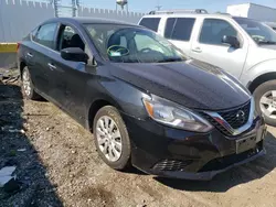 Carros salvage para piezas a la venta en subasta: 2017 Nissan Sentra S