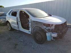 Salvage cars for sale at Wichita, KS auction: 2017 Ford Edge Titanium