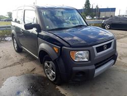 Salvage cars for sale at Woodhaven, MI auction: 2004 Honda Element EX