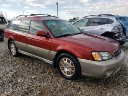 Salvage cars for sale from Copart Magna, UT: 2003 Subaru Legacy Outback H6 3.0 LL Bean