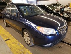 Salvage cars for sale at Dyer, IN auction: 2007 Hyundai Elantra GLS