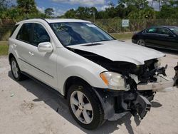 Mercedes-Benz ml 350 salvage cars for sale: 2009 Mercedes-Benz ML 350