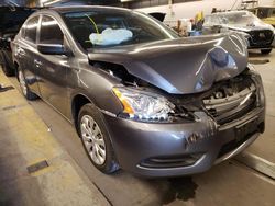 Salvage cars for sale at Dyer, IN auction: 2015 Nissan Sentra S