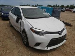 Salvage cars for sale from Copart Cahokia Heights, IL: 2016 Toyota Corolla L