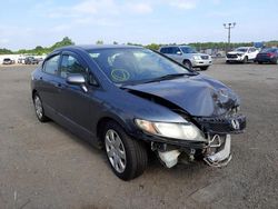 Salvage cars for sale from Copart Brookhaven, NY: 2010 Honda Civic LX