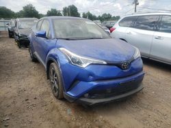 Salvage cars for sale at Hillsborough, NJ auction: 2018 Toyota C-HR XLE