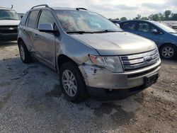 Salvage cars for sale at Kansas City, KS auction: 2008 Ford Edge SEL
