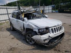 Salvage cars for sale at West Mifflin, PA auction: 2017 Jeep Compass Latitude
