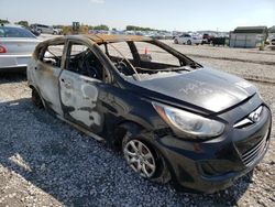 Salvage cars for sale at Prairie Grove, AR auction: 2012 Hyundai Accent GLS