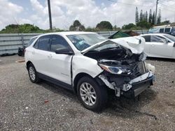 Salvage cars for sale from Copart Miami, FL: 2018 Chevrolet Equinox LS