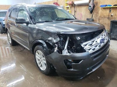 Salvage cars for sale from Copart Kincheloe, MI: 2019 Ford Explorer XLT