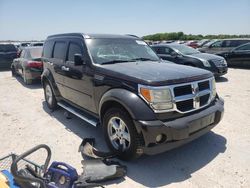 Salvage cars for sale at San Antonio, TX auction: 2007 Dodge Nitro SLT