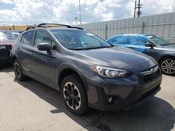 Salvage cars for sale at Brighton, CO auction: 2021 Subaru Crosstrek Premium