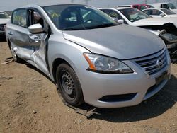 Nissan salvage cars for sale: 2015 Nissan Sentra S