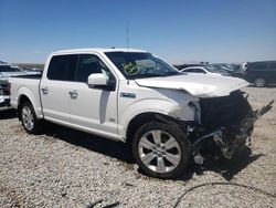 Ford salvage cars for sale: 2017 Ford F150 Supercrew