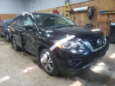 Salvage cars for sale from Copart Kincheloe, MI: 2017 Nissan Pathfinder S