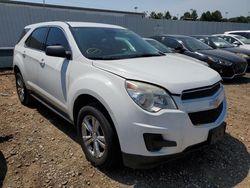 Salvage cars for sale at auction: 2013 Chevrolet Equinox LS