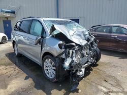 Salvage cars for sale at Memphis, TN auction: 2013 Toyota Sienna XLE